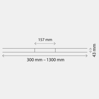 Dimensiunile rigolei pentru duş Geberit CleanLine