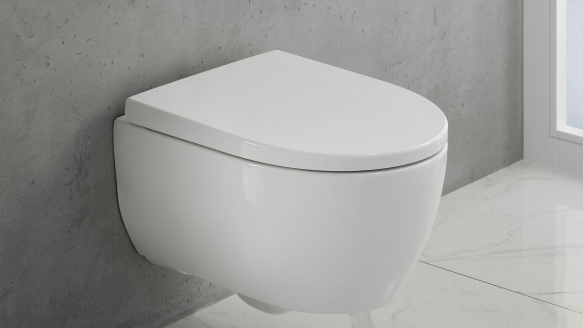 WC suspendat iCon cu design compact