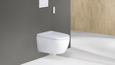 Geberit AquaClean Alba cu telecomandă Sigma20