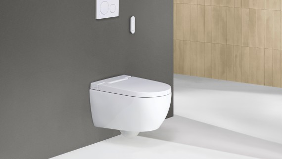 Geberit AquaClean Alba cu telecomandă Sigma20