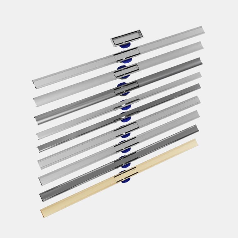 Prezentare generală a rigolelor de duș Geberit CleanLine Prezentare generală a rigolelor de duș Geberit CleanLine