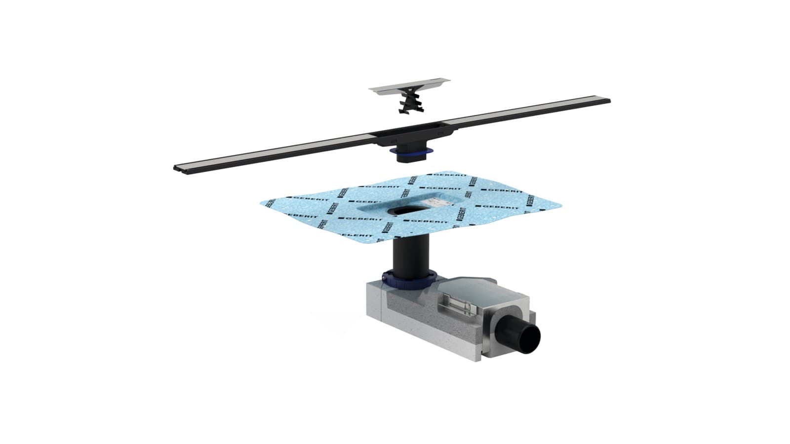 Set de instalare pentru Geberit CleanLine20 Set de instalare pentru Geberit CleanLine20