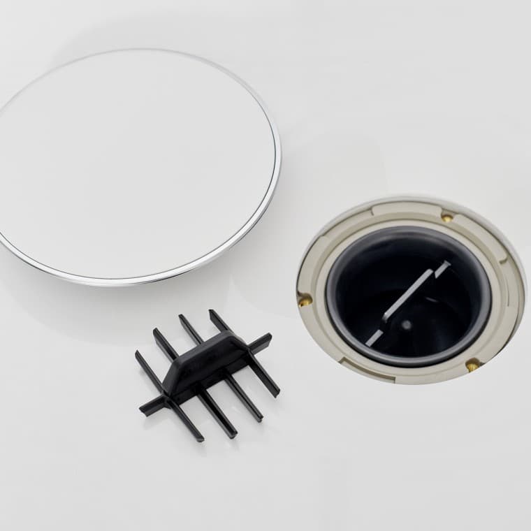 Inserție tip pieptene pentru păr integrată în scurgerea suprafeței de duș Geberit Nemea Inserție tip pieptene pentru păr integrată în scurgerea suprafeței de duș Geberit Nemea