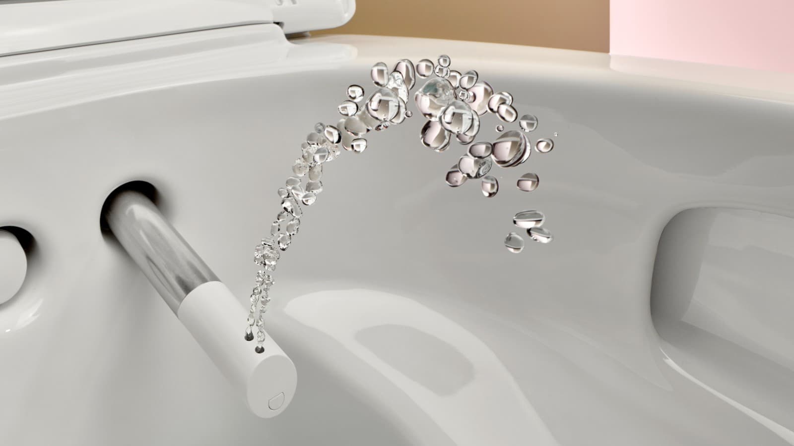 Geberit AquaClean cu funcție WhirlSpray Geberit AquaClean cu funcție WhirlSpray