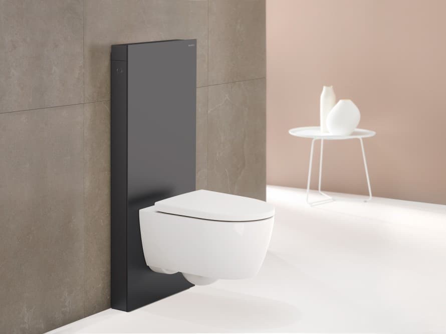 Geberit Monolith Plus negru satinat Geberit Monolith Plus negru satinat