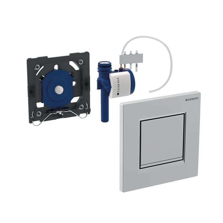 Sistem de comandă a spălării pentru pisoar cu acţionare pneumatică a spălării Sistem de comandă a spălării pentru pisoar cu acţionare pneumatică a spălării