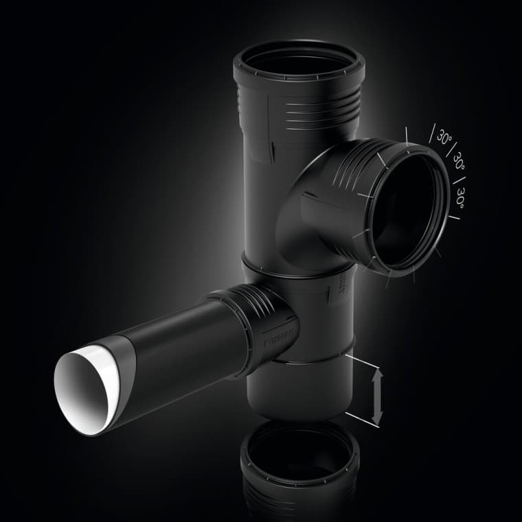 Fiting special Geberit Silent-PP Fiting special Geberit Silent-PP