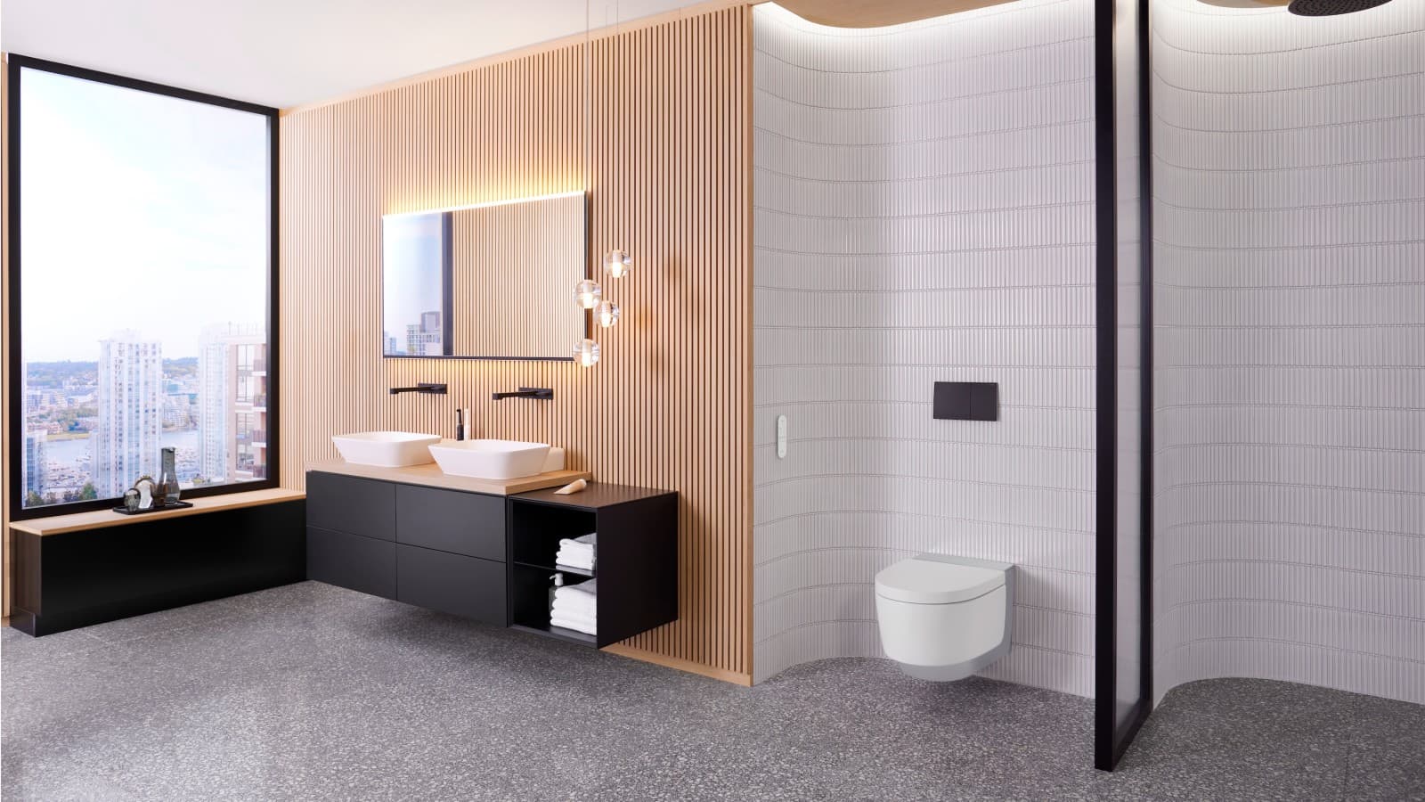 Geberit AquaClean Mera în crom Geberit AquaClean Mera în crom