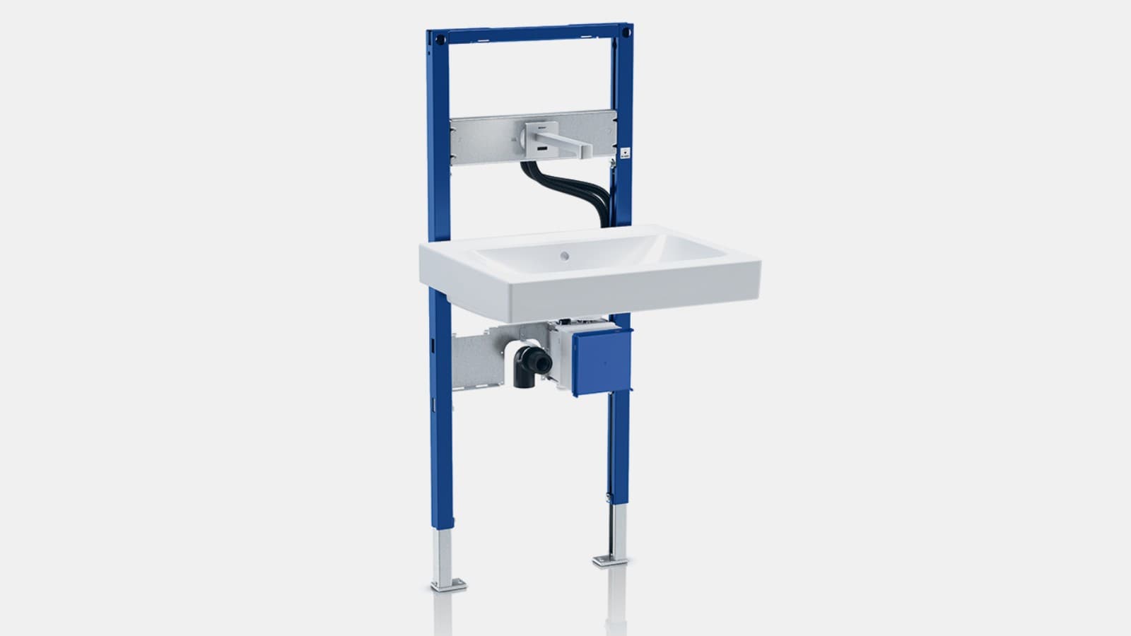 Flexibilitatea bateriilor datorită ramei de instalare de la Geberit Flexibilitatea bateriilor datorită ramei de instalare de la Geberit
