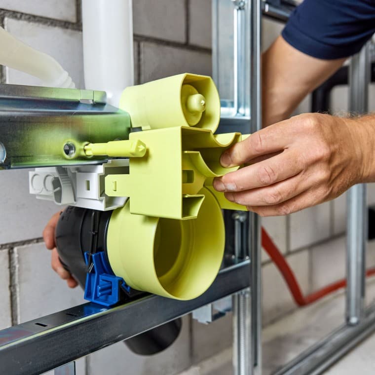 Geberit GIS element pentru WC suspendat cu cutie Power & Connect Geberit GIS element pentru WC suspendat cu cutie Power & Connect