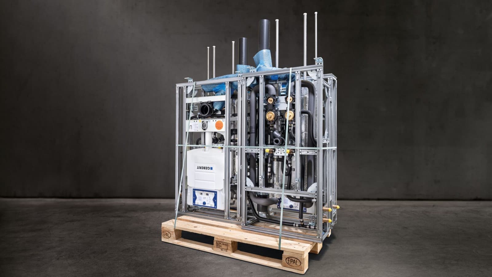 Sistem de instalare Geberit GIS prefabricat Sistem de instalare Geberit GIS prefabricat