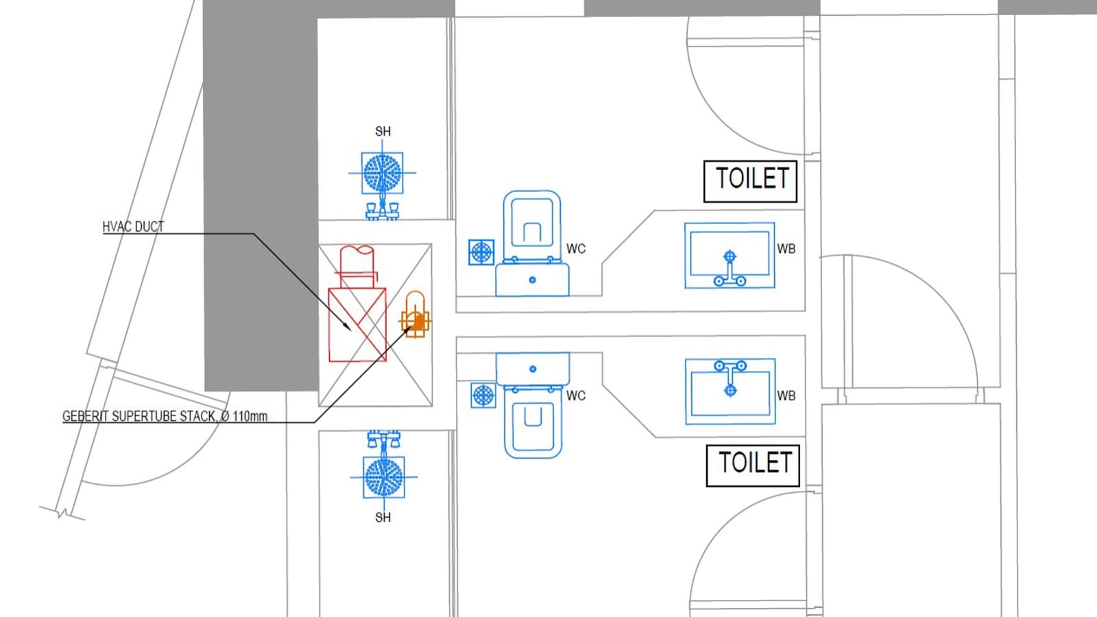 Utilizarea Geberit HDPE SuperTube în orașul New Alamein Utilizarea Geberit HDPE SuperTube în orașul New Alamein