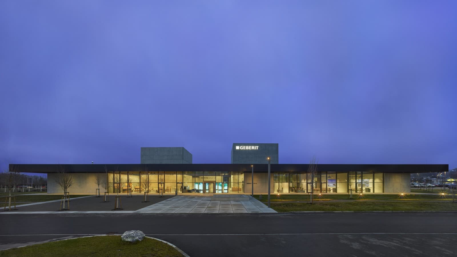 Campusul Geberit din Pfullendorf (© Roland Halbe) Campusul Geberit din Pfullendorf (© Roland Halbe)